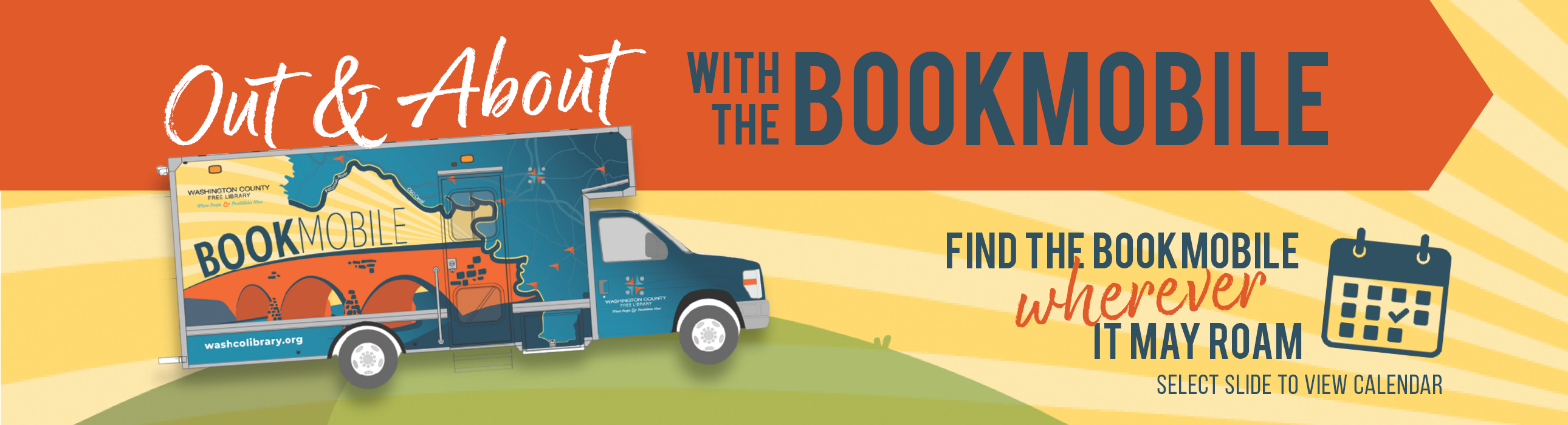 Out & About with the Bookmobile.