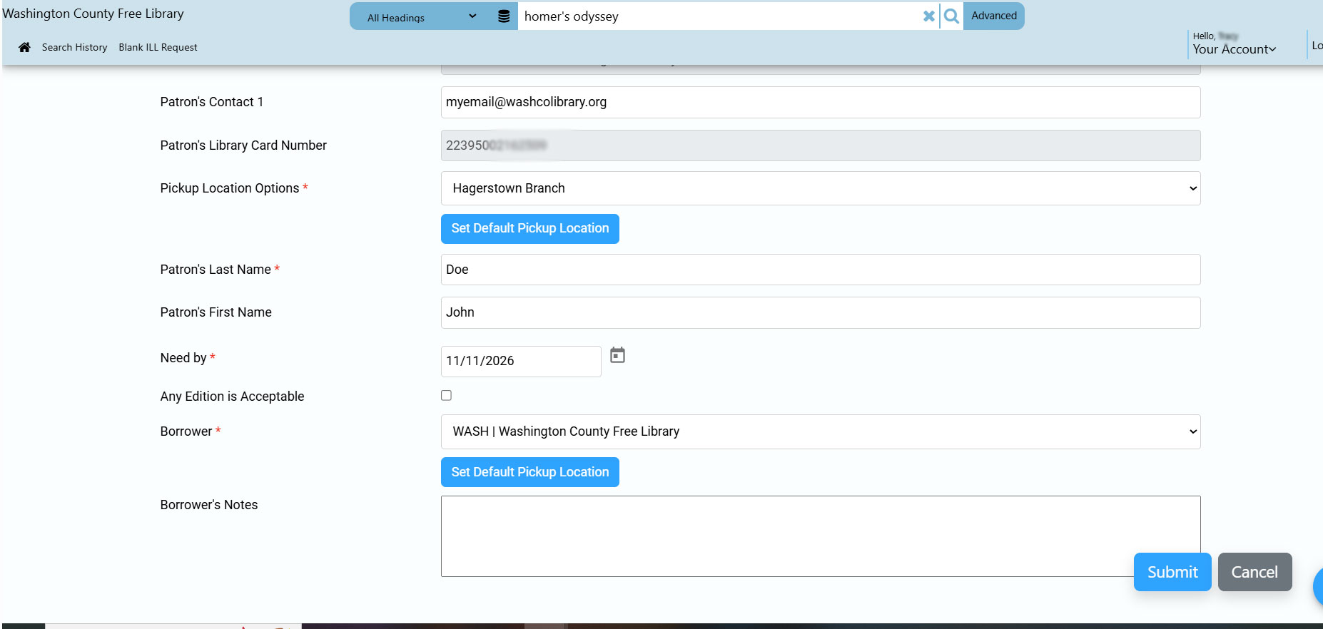 SHAReit Request Details screen capture