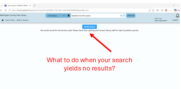 ShareIT screen capture for no results