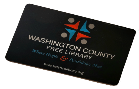Photo of Washington County Free Library Card