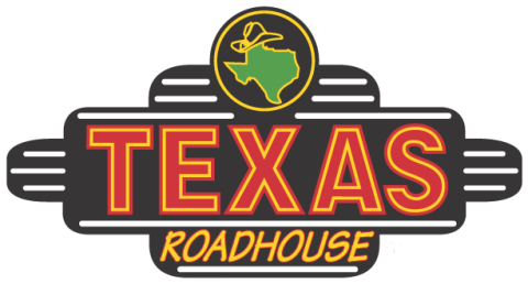Texas Roadhouse logo with state of Texas in circle at top