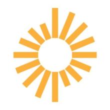 College Navigator logo icon - sun with wide straight lines