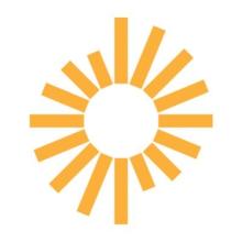 College Navigator logo icon - sun with wide straight lines