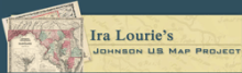 Ira Lourie's Johnson Map Project screen capture