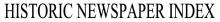 Historic Newspaper Index text icon